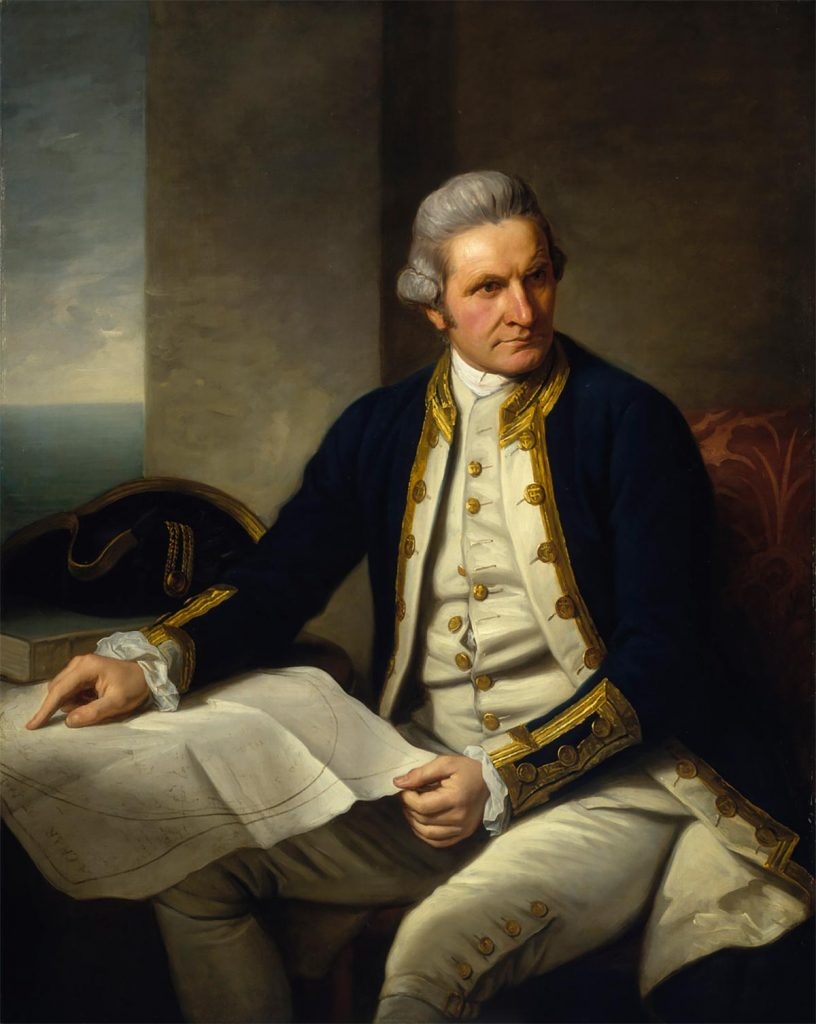 James Cook, navegante, explorador, cartógrafo y capitán inglés