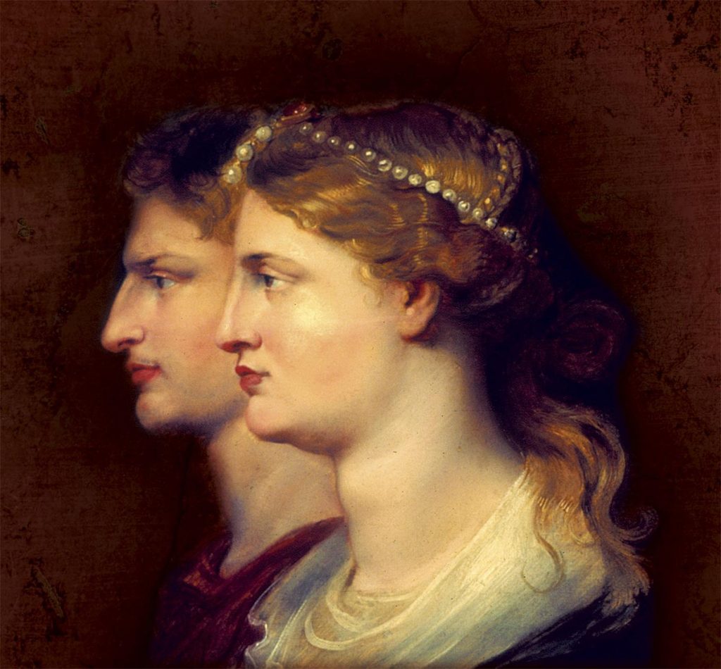 Tiberio y Agripina