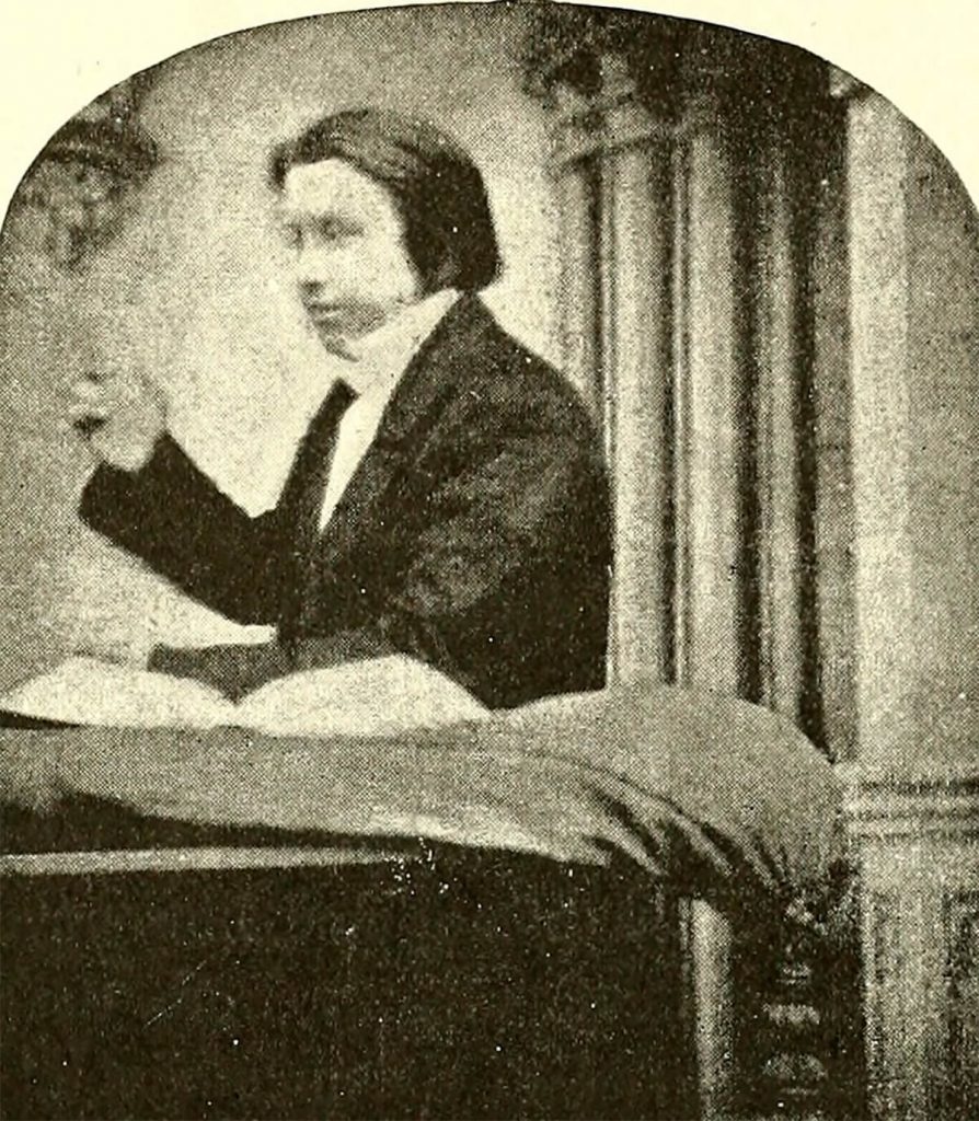 El joven predicador Charles Spurgeon