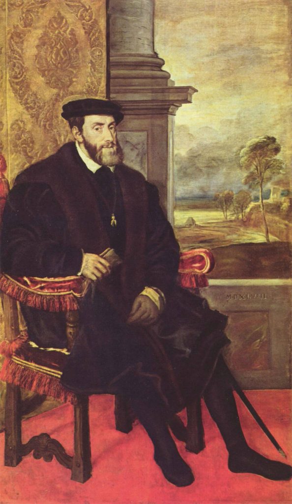 Carlos V y Erasmo de Róterdam