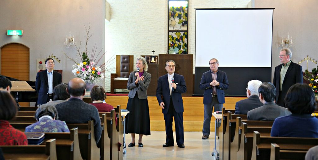 Servicio de iglesia presbiteriana en Japón del año 2017