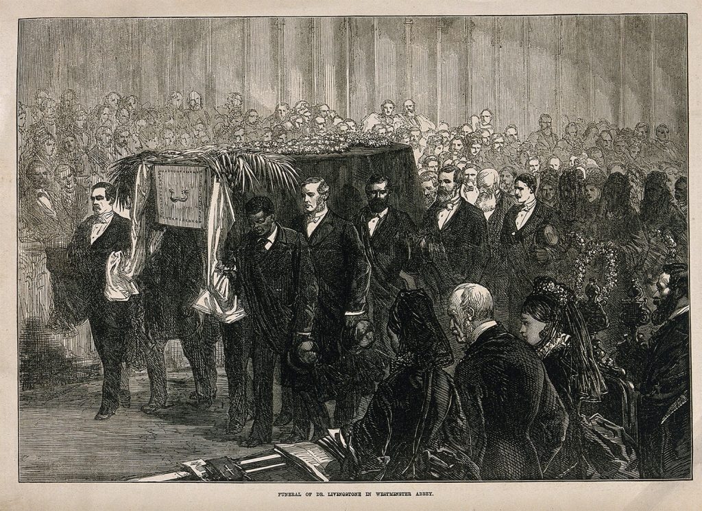 Funeral de David Livingstone.