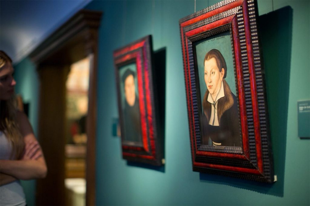 Retratos de Martín y Katharina en el Museo Ludwig Roselius