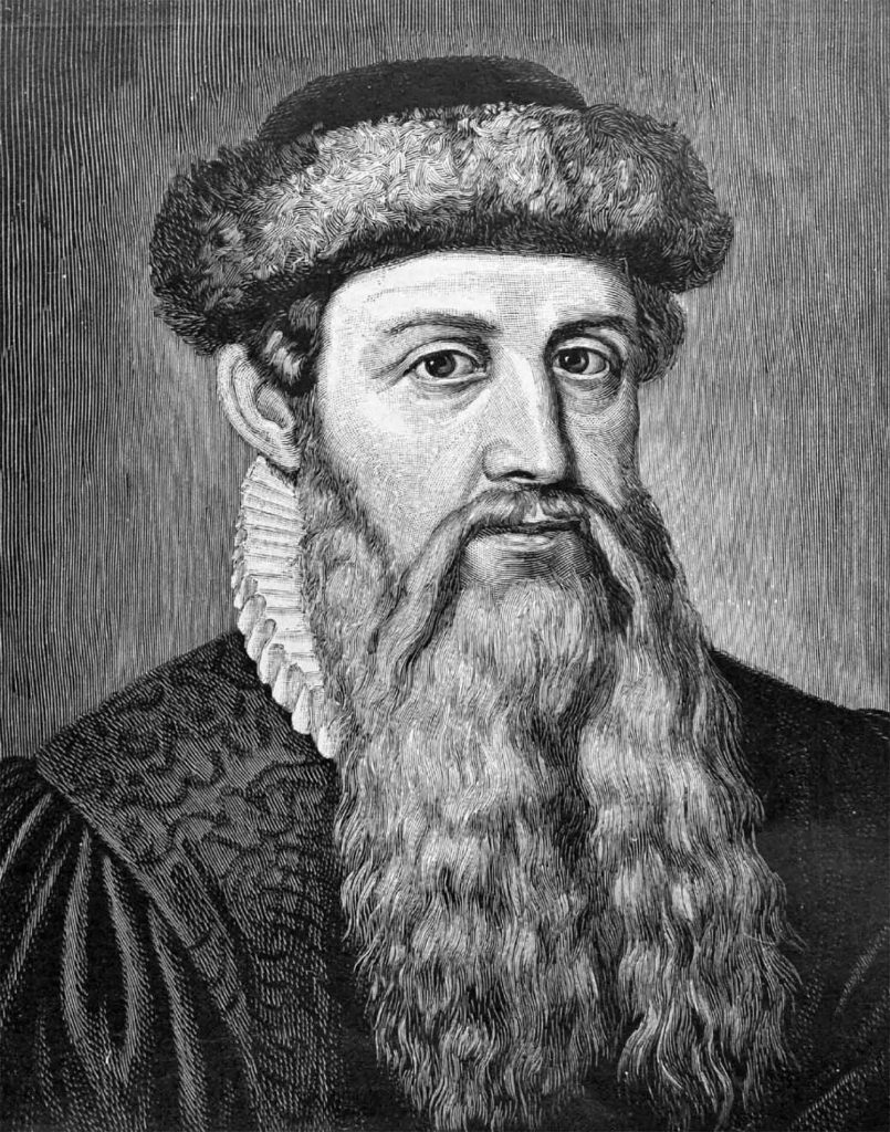 Johannes Gutenberg y la reforma