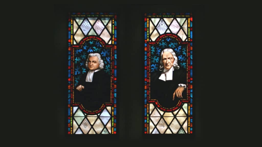 Charles y John Wesley, fueron ministros de la Iglesia de Inglaterra durante toda su vida.