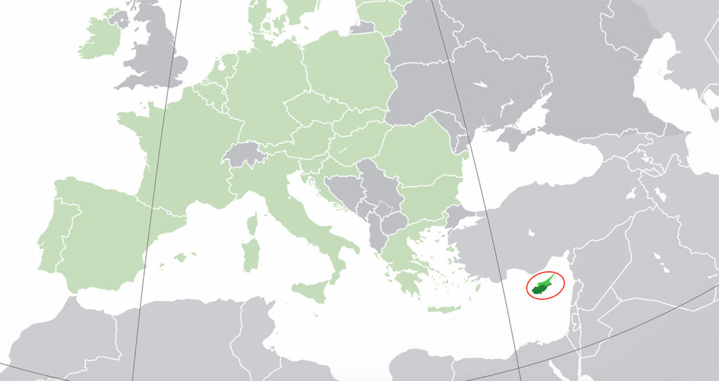 Chipre es una de las islas más importantes del mediterráneo.