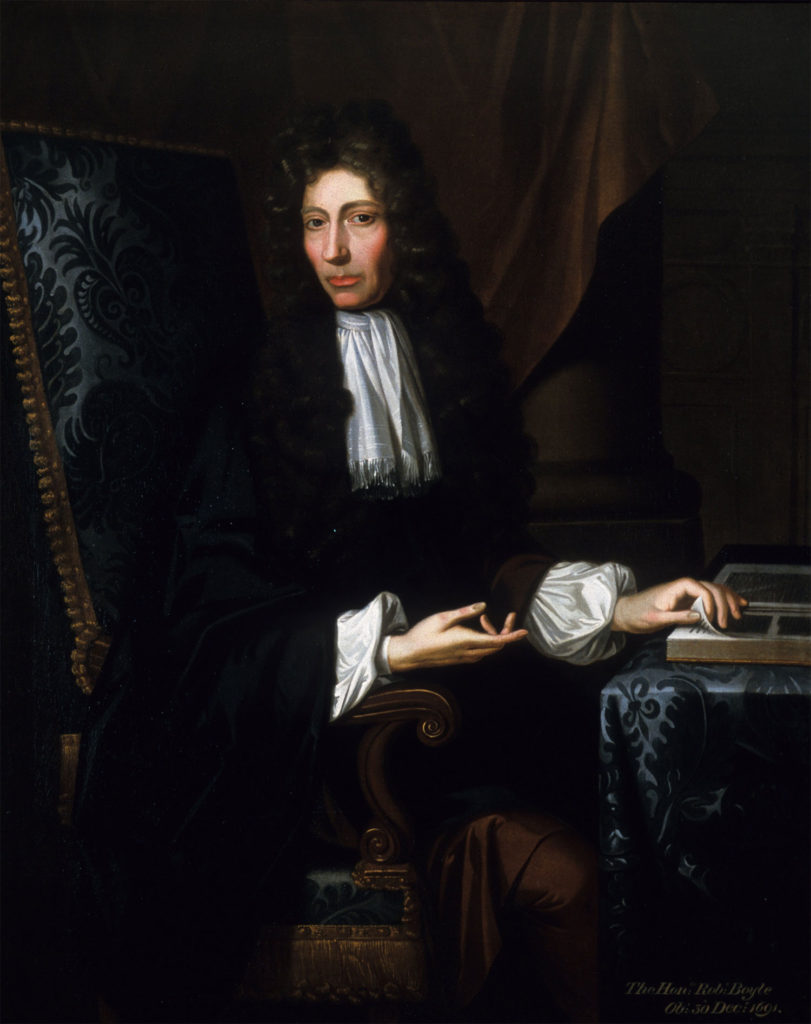 Robert Boyle fue un filósofo natural, químico, físico e inventor. También fue un prominente teólogo cristiano.