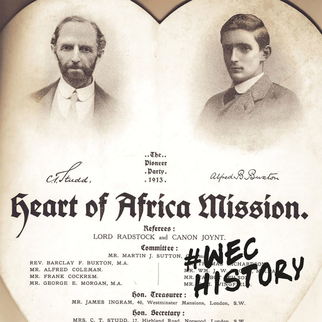Afiche de la misión a África.