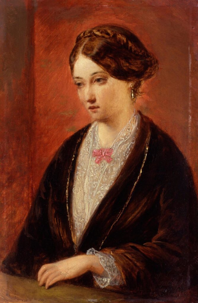 La joven Florence Nightingale