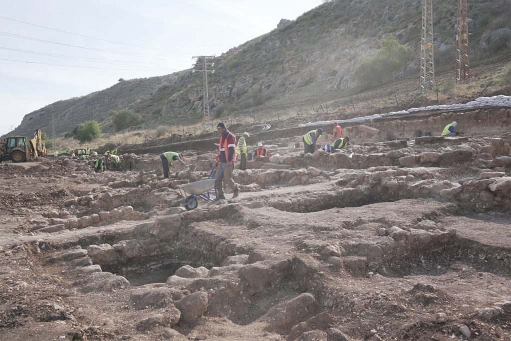 Restos de una sinagoga de 2.000 años de antigüedad hallados en Migdal