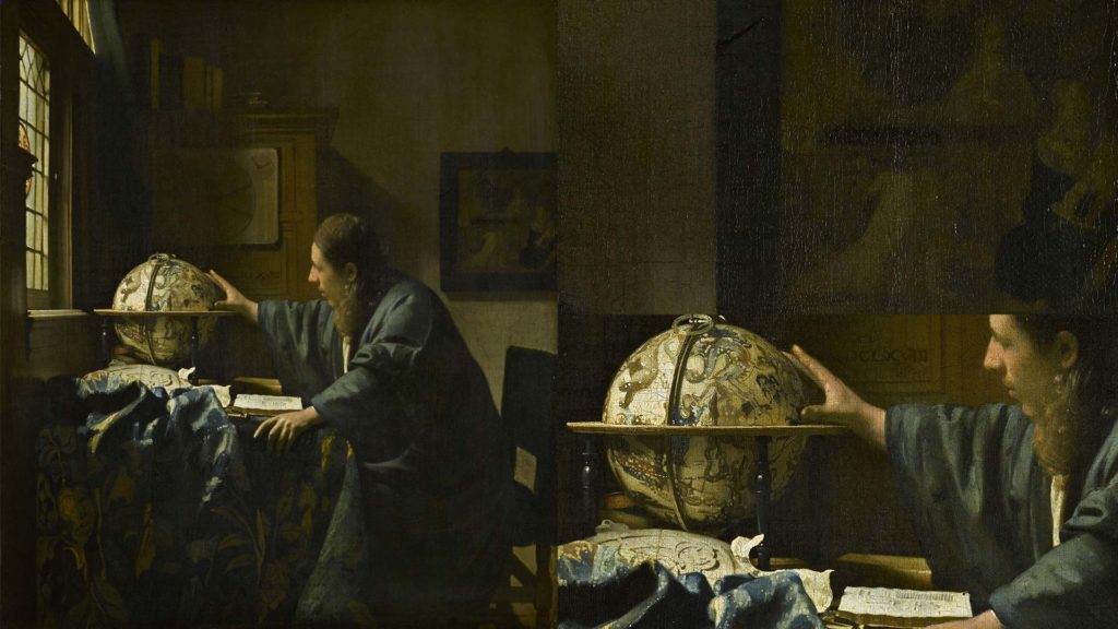 Ciencia, arte, fe y el enigmático modelo en esta famosa pintura de Vermeer