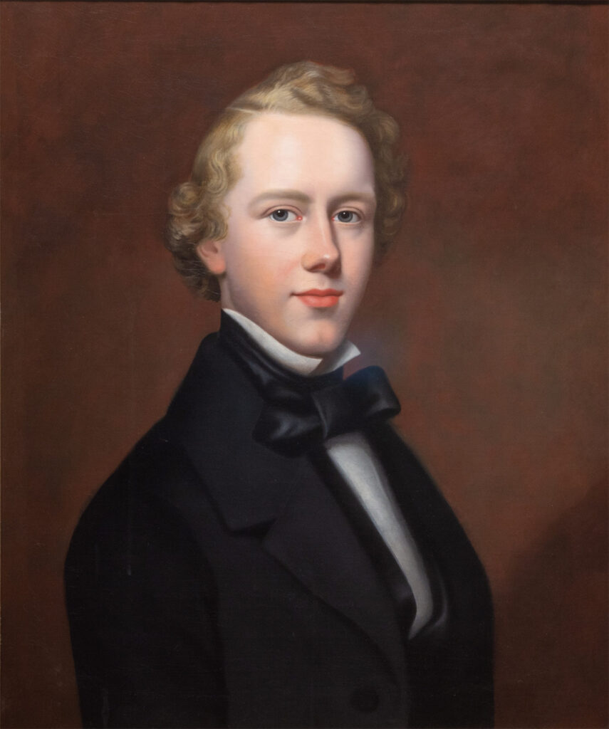 Retrato del joven Hudson Taylor